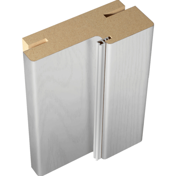 Грей эмалит текстурный коробка телескоп 74*26*2070 экошпон VellDoris