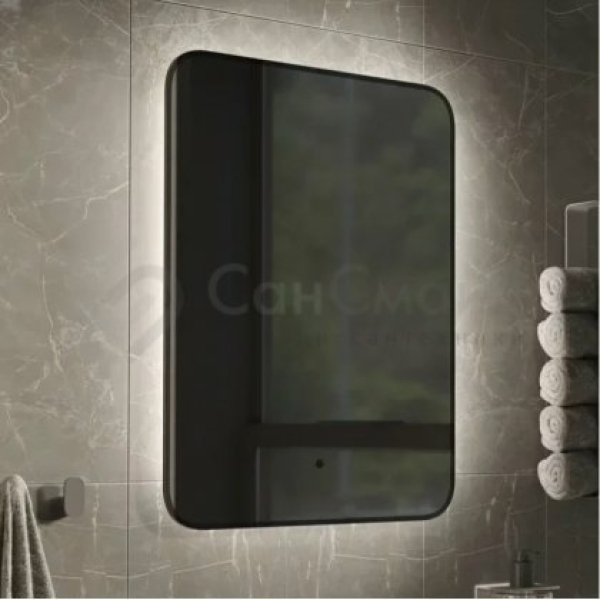 Зеркало 700*900*30мм с подсветкой К01 Шейп Софт (Shape soft) 1MARKA