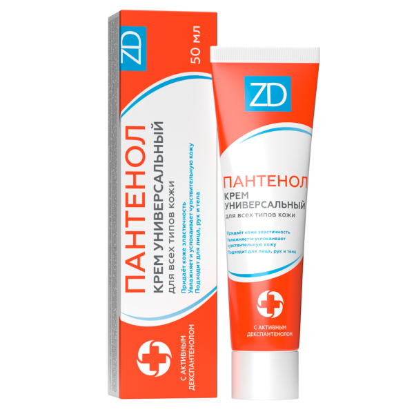 Крем универсальный "Пантенол'ZD" Зеленая Дубрава,50мл