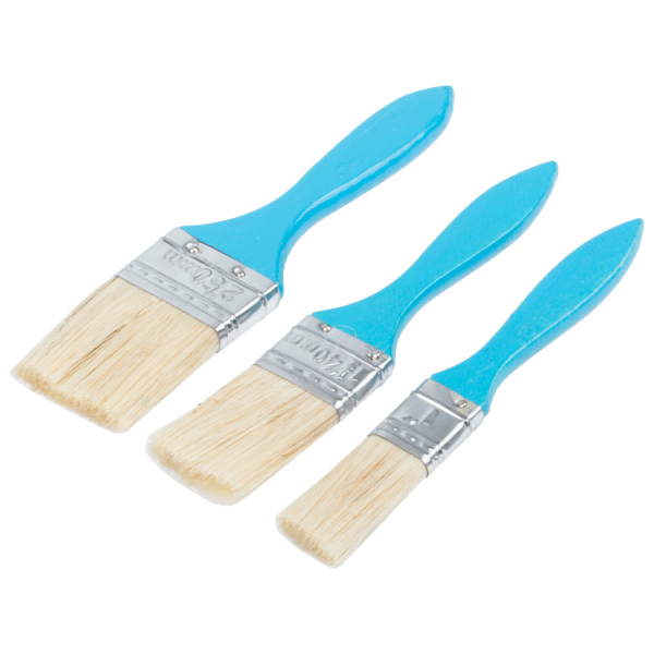 Кисти флейцевые 3шт Fit