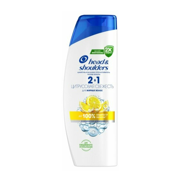 Шампунь для волос Head&Shoulders Цитрусовая свежесть 360мл