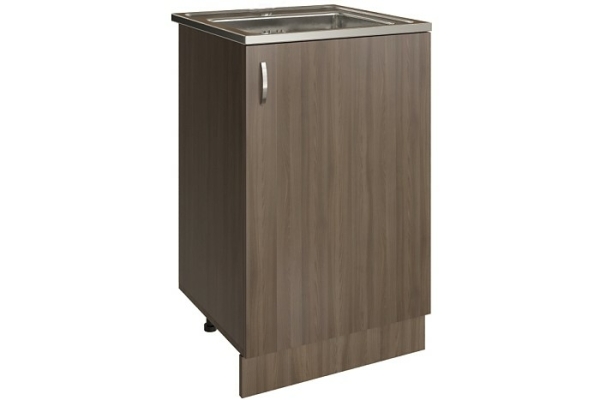 Тумба под нерж.мойку 50*50см шимо/темный ясень