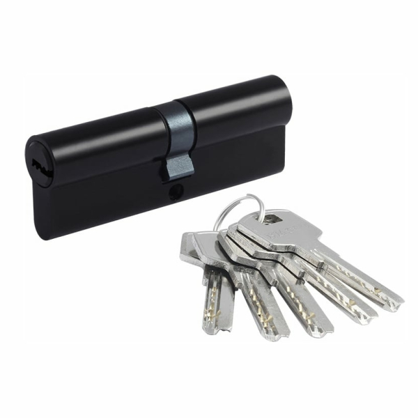 Цилиндровый механизм 110 (55/55)  К/К SEZAM STANDART 501 черная