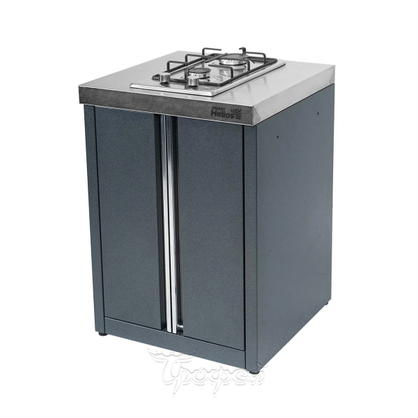 HS-KU03-SHV600, Модуль уличной кухни SMART-600 Шкаф c варочной поверхностью (HS-KU03-SHV600) Helios