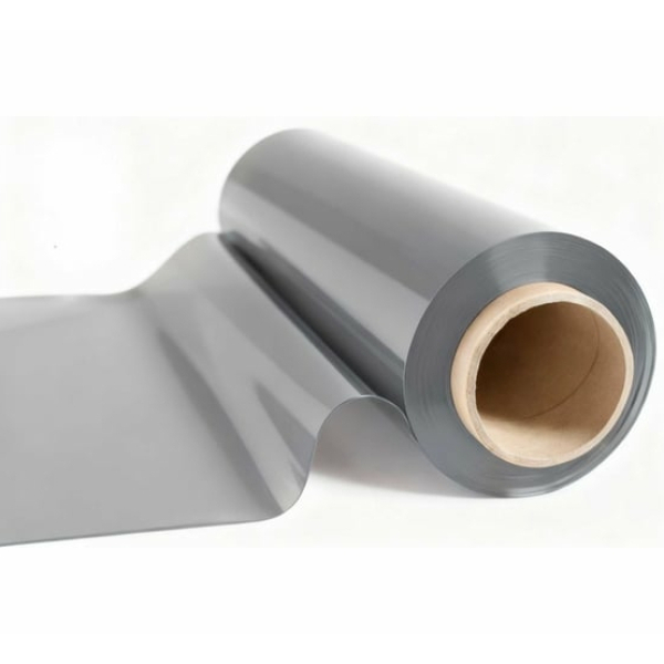 Силиконовое покрытие Dekorelle 0,9x20м, серое, глянец, толщина 0,8мм