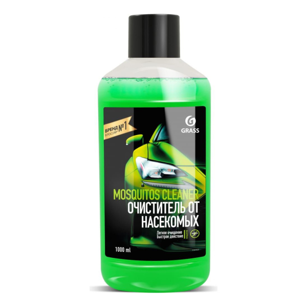 Жидкость стеклоомывателя летняя концентрат 1:4 Mosquitos Cleaner Grass