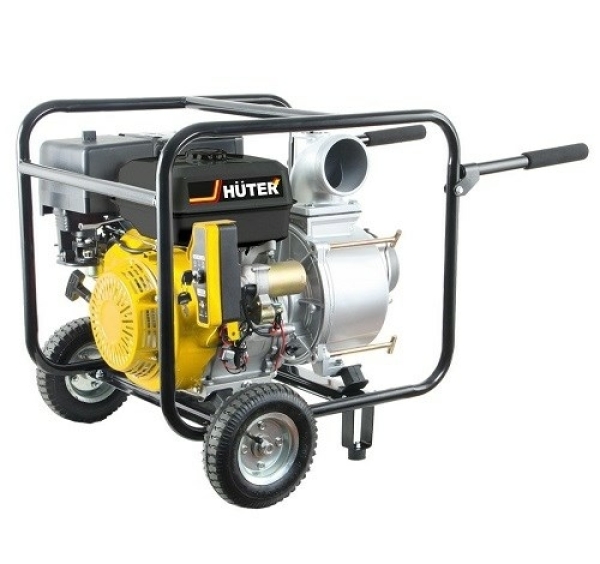 Мотопомпа бенз. для грязной воды 15л/с 1800л/мин напор 32м MPD-100 HUTER