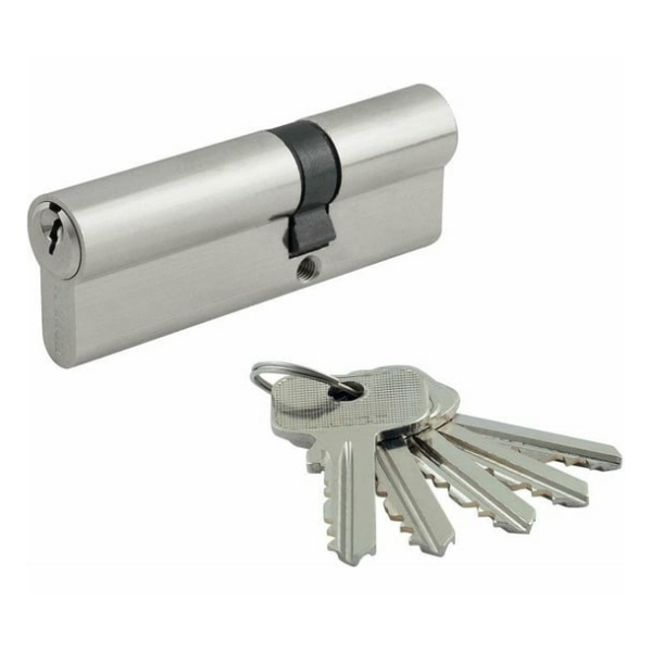 Цилиндровый механизм Хром STD AL Л-90 (55/35)