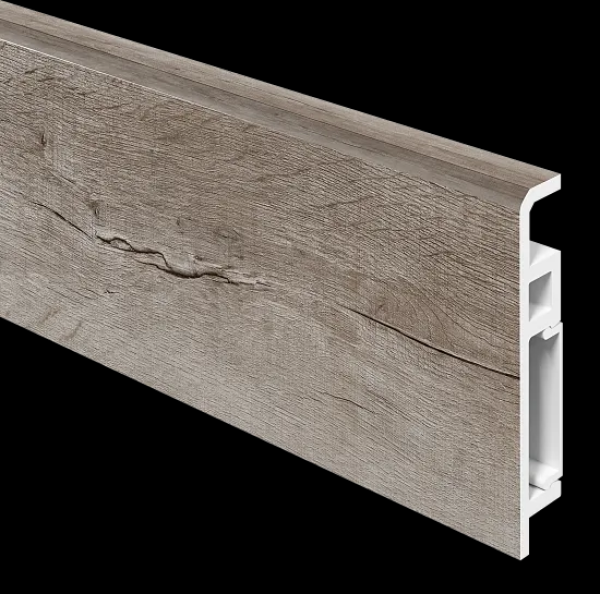 Плинтус Aberhof LUXE 70мм Дуб Камелот 2,0 м (20шт)