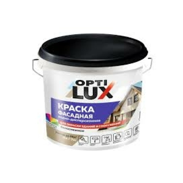 Краска ВД фасадная 14кг OptiLUX