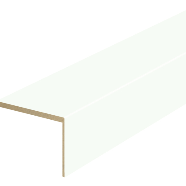 Белый опал наличник угловой телескоп 70*70*2200 экошпон VellDoris