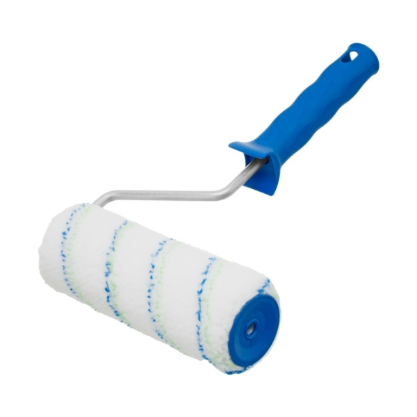 Валик полиэстер с ручкой 180мм d48мм ворс 12мм бюгель 8мм Сибртех
