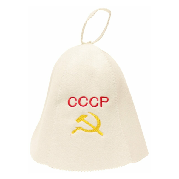 Шапка для бани и сауны СССР БАННЫЕ ШТУЧКИ