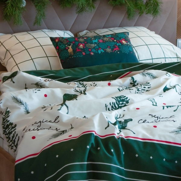 Комплект постельного белья 1,5сп бязь Magical Christmas Этель
