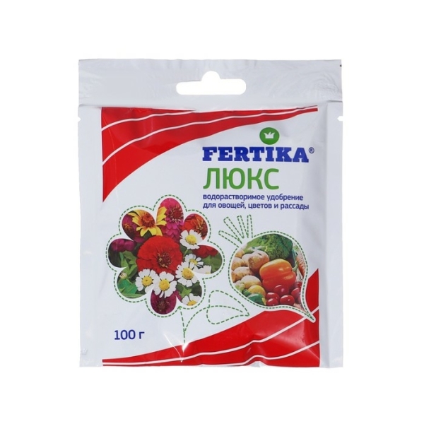 Удобрение Люкс 100гр Fertika