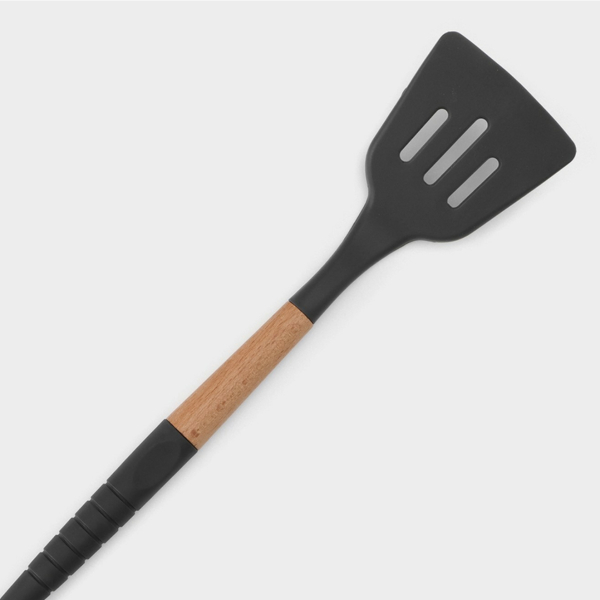 Лопатка кухонная с прорезями 32×7см Доляна