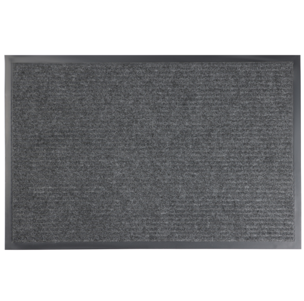 Коврик влаговпитывающий SINDBAD Т202/1 60см х 90см х 8мм, в полоску, серый