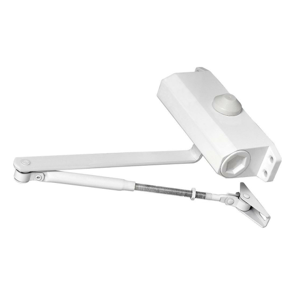 Доводчик дверной 40-55кг белый SD-2030 WH