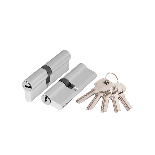 Цилиндровый механизм AS2000Key70 30+10+30 CP хром Ajax