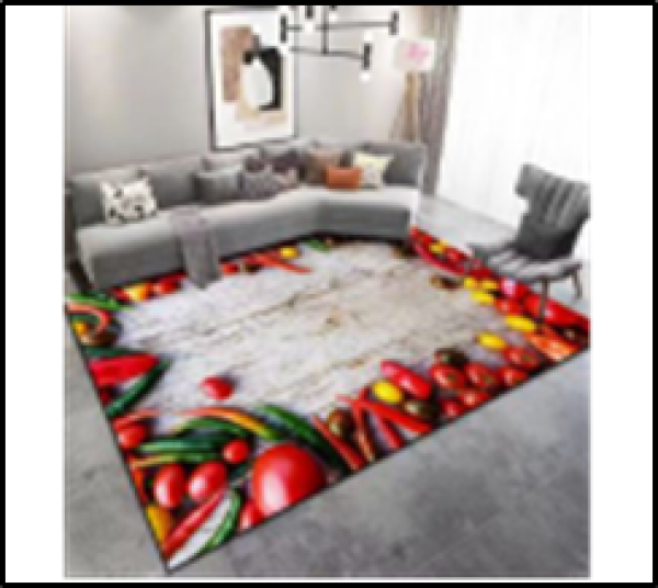 Ковер KITCHEN MATS DESIGNS 186 1,2*1,8