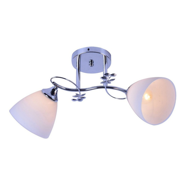 Люстра 2*60Вт Е27 хром AU11133/2 CR Атмосфера уюта