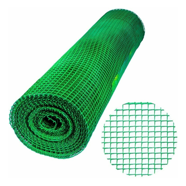 Решетка садовая 15*15мм /1м*10м/зеленая