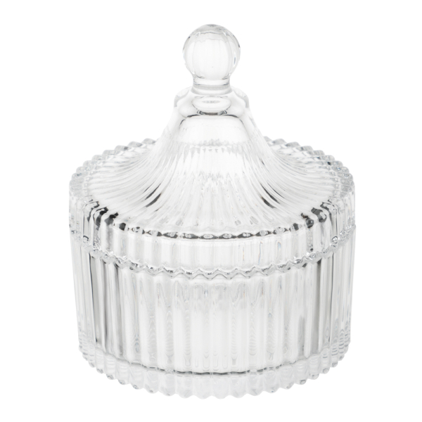 Сахарница стекло 10.5x12.5см