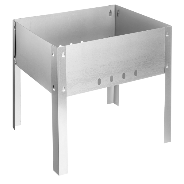 Мангал сборный "Эконом", сталь 0,5мм, 40*25*40см (арт.МНГ-13)