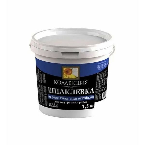 Шпаклевка акрилатная влагостойкая 1,5кг Декор Дом