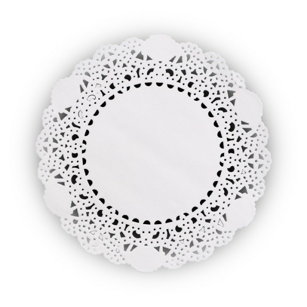Салфетка для торта, ажурная, 10 см   4527851