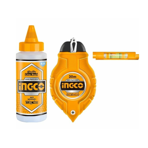 Шнур разметочный каменщика 30м INGCO HCLR0130