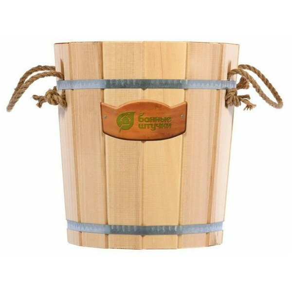 Запарник банный 12л вставка пластик липа БАННЫЕ ШТУЧКИ