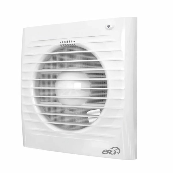Вентилятор вытяжной 100мм 90 м.куб/ч сетка фототаймер 4S ETF ЭРА
