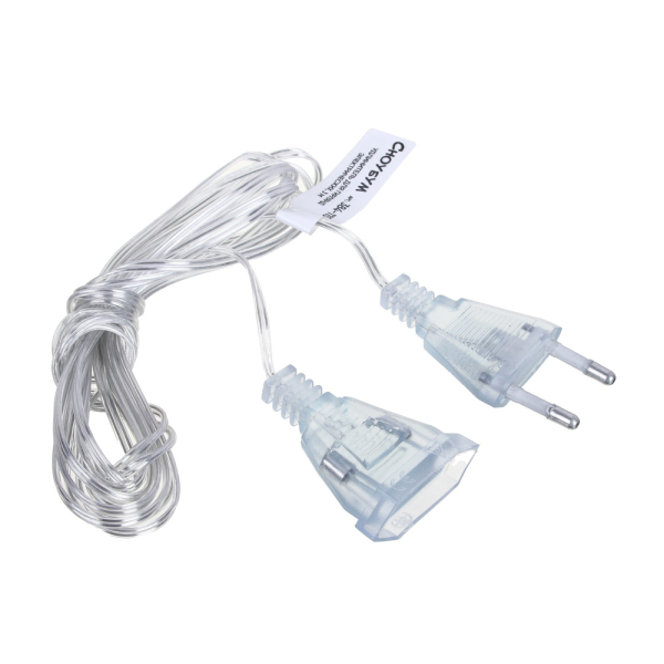 Удлинитель для гирлянд электрических 3м ПВХ 220В