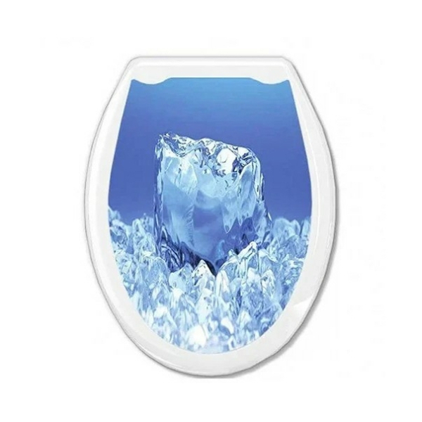 Сиденье для унитаза жесткое Кристалл AQUA-Prime