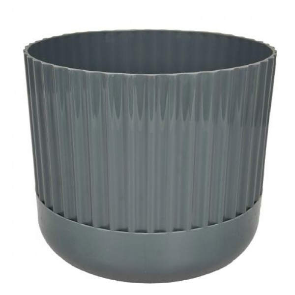 Кашпо 2,5л свело-серый Эффект