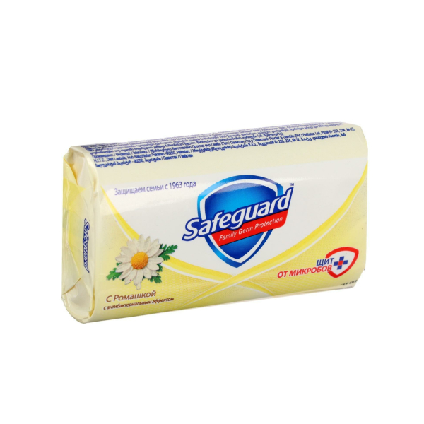 Мыло туалетное Safeguard Ромашка 90гр