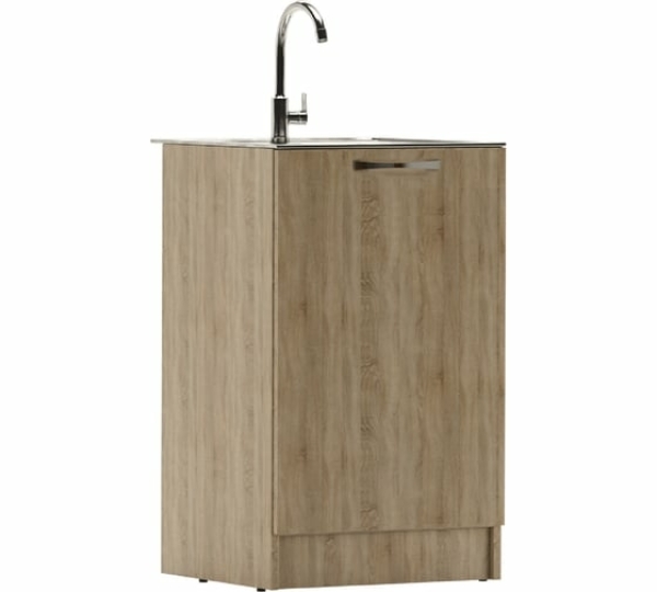 Тумба под нерж.мойку 50*50см дуб сонома
