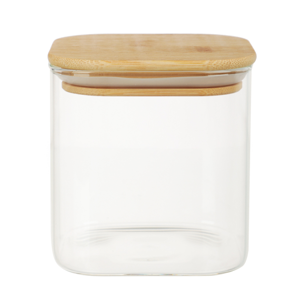 Банка для сыпучих продуктов  750мл стекло бамбук VETTA ЭКО Вуд