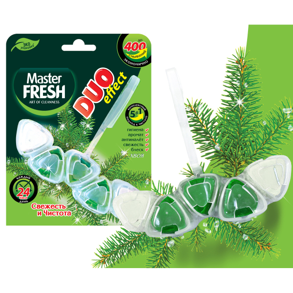 Подвесной блок для унитаза 5 в 1 Master Fresh