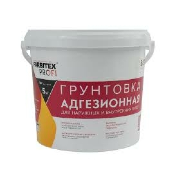 Грунтовка адгезионная для декоративных покрытий 3,5кг Микрогрунт Farbitex Profi