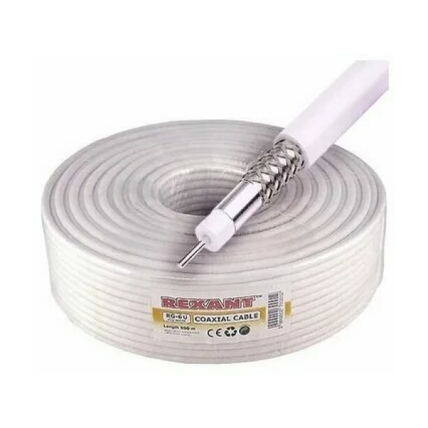 Кабель RG-6U коакс. 75 Ом CCS REXANT