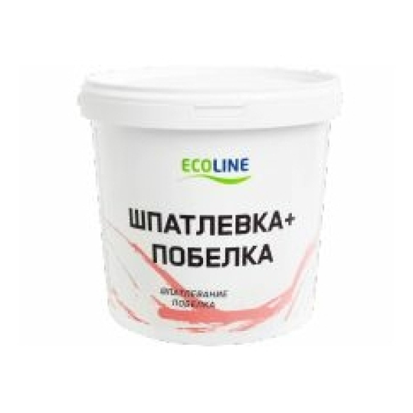 Шпатлевка+побелка 1,7кг Ecoline