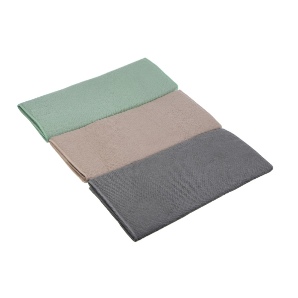 VETTA Салфетка для сушки посуды из микрофибры, "Узоры", 38x50см, 300г/кв.м, 3 цвета