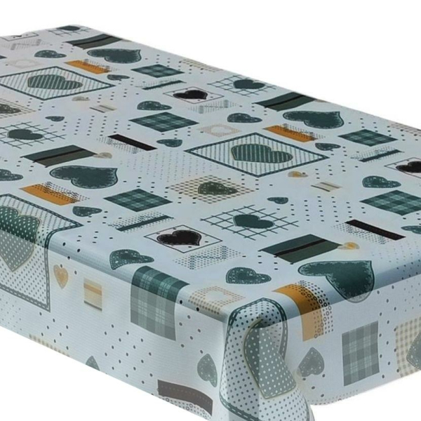 Клеенка ПВХ тканевая основа 1,37*20 м 0,2 мм рис BZ-UF5781A Levito Baizheng