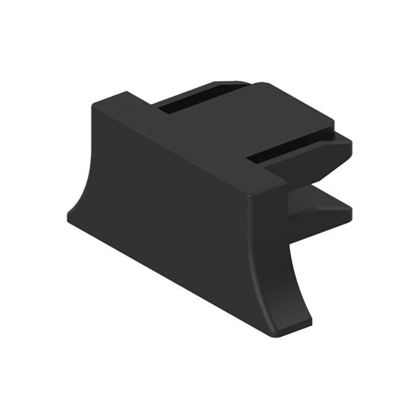 Заглушка для шинопровода CAB1003 черный 42*20 LD1011 Feron