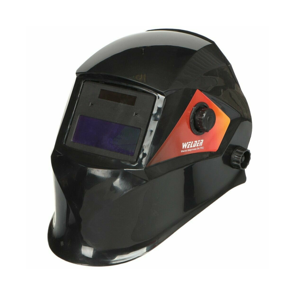 Маска сварочная с автозатемнением "Хамелеон " Неовайс Ф4 90*35мм WELDER PRO