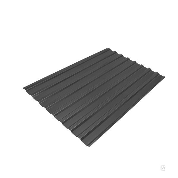 Профлист С10 (7024) серый графит 6 м.-0,45 Дефект