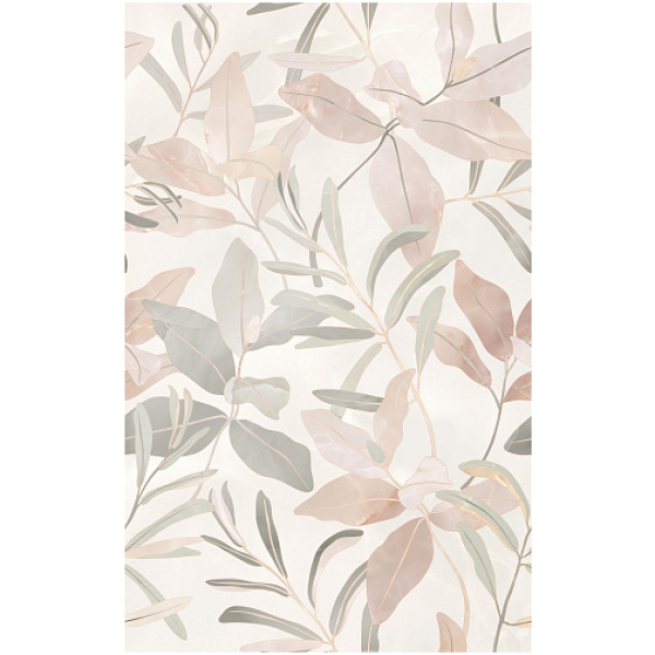 Флора 250х400 декор беж 01 Gracia Ceramica