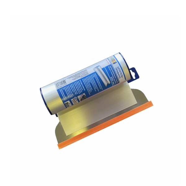 Шпатель-правило 250мм нержавеющая сталь сменное лезвие